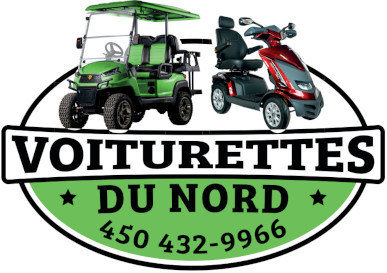 Voiturettes du nord, golf cart, quadriporteur, voiturette de golf, St-Jérôme, Laurentides
